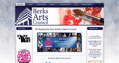 Desktop Screenshot of berksarts.org